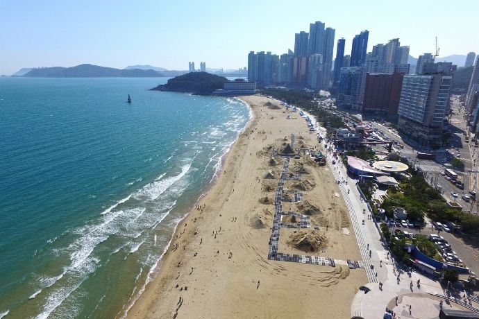Haeundae Beach Sand Festival in Busan
