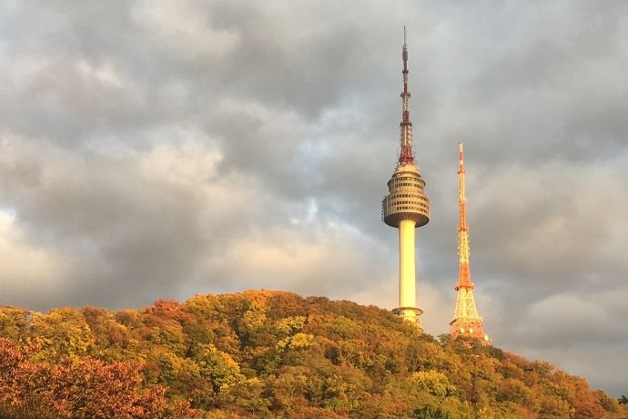 N Seoul Tower in Autumn