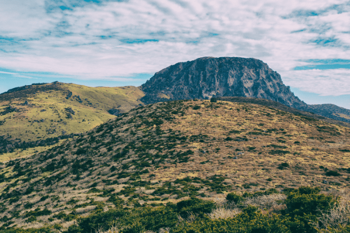 Mt Hallasan on Jeju Island