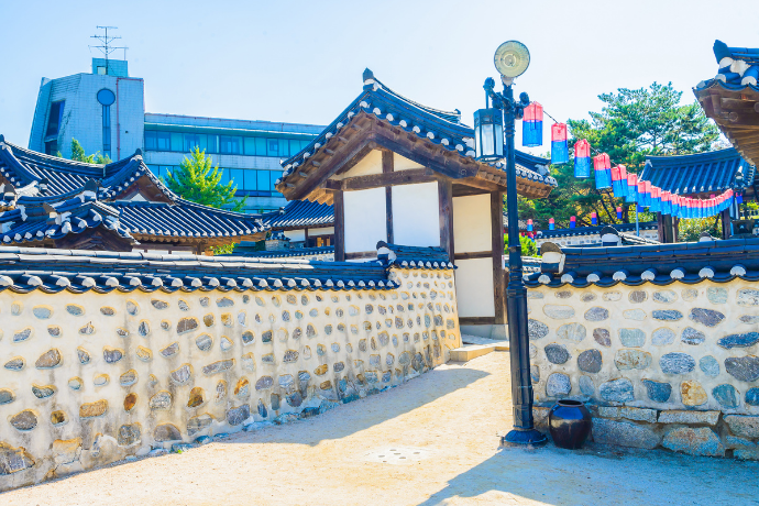 Namsangol Hanok Village in Seoul