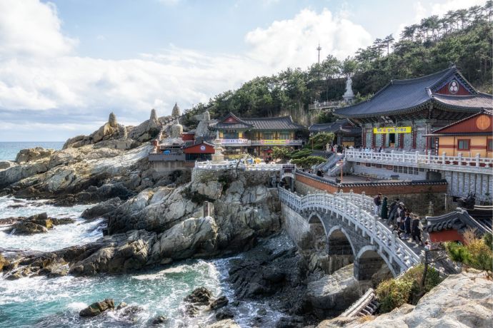 Haedong Yonggungsa Temple in Busan