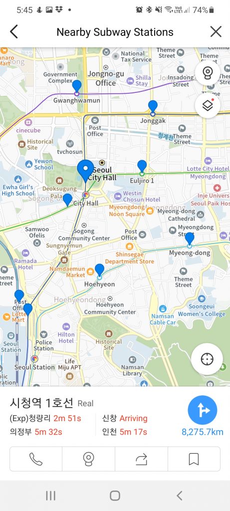 Nearby Subway Stations